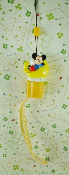 【震撼精品百貨】Micky Mouse_米奇/米妮 ~吊飾-米奇-黃色