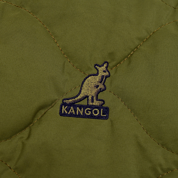 KANGOL 外套 軍綠 水波紋 鋪棉 休閒 6255144772 product thumbnail 6