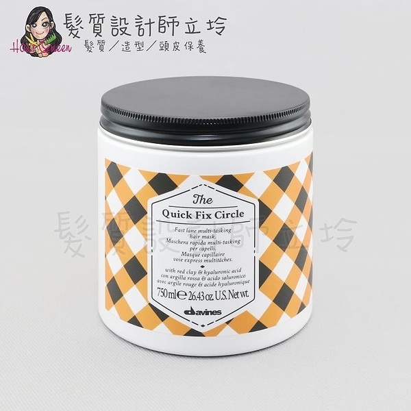 立坽『深層護髮』海泰公司貨 Davines特芬莉 膜鏡夢遊系列 三分鐘熱度750ml IH06