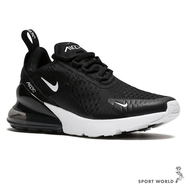 Nike 女鞋 休閒鞋 Air Max 270 氣墊 網布 黑【運動世界】AH6789-001[現貨下殺] product thumbnail 2