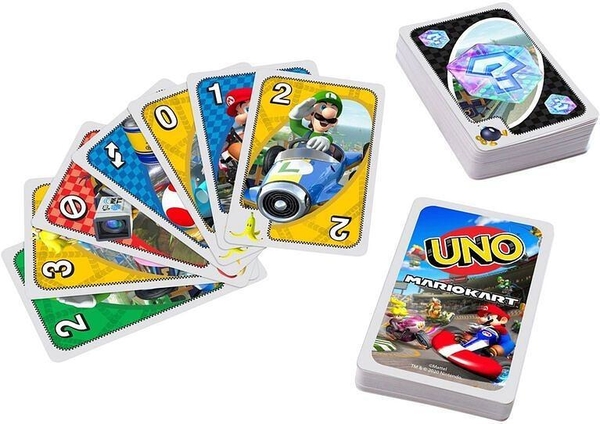 『高雄龐奇桌遊』 UNO 瑪利歐賽車 UNO Mario Kart 正版桌上遊戲專賣店 product thumbnail 2