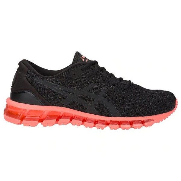 Asics 女鞋 慢跑鞋 GEL-QUANTUM 360 KNIT 2 包覆 緩衝 機能 支撐 黑【運動世界】1022A041-001