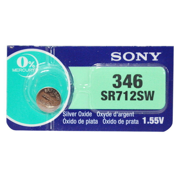 【DN273】水銀電池SR712SW SONY 346鈕扣電池 手錶電池 EZGO商城
