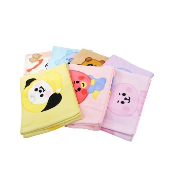 小禮堂 BT21 棉質抗菌長毛巾 19x110cm (TATA) 4992272-767742 product thumbnail 4