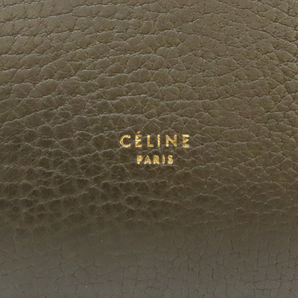 【二手名牌BRAND OFF】CELINE 賽琳 灰色 牛皮 托特包 173823 product thumbnail 6