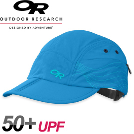 【Outdoor Research 美國 WOMEN S SWITCHBACK CAP 可折疊鴨舌帽〈藍〉】243456/鴨舌帽/棒球帽/跑步