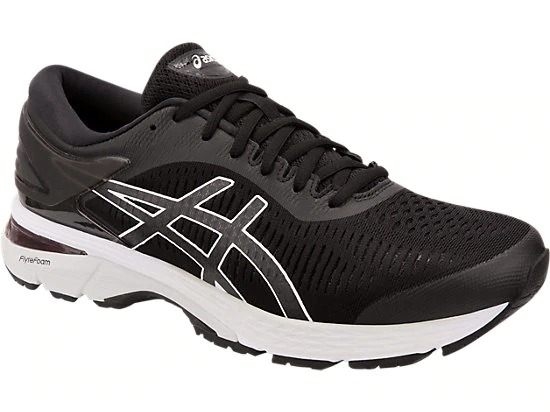 ASICS GEL-KAYANO 25 (2E) 男鞋 慢跑 寬楦 中底 回彈 緩衝 舒適 透氣 黑【運動世界】1011A029-003