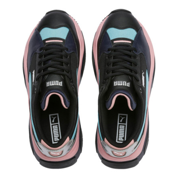 PUMA STORM.Y Metallic Wn's 女鞋 休閒 復古 老爹鞋 增高 黑 藍 粉【運動世界】37141201 product thumbnail 4