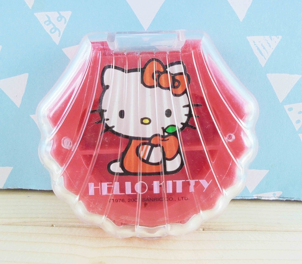 【震撼精品百貨】Hello Kitty 凱蒂貓~KITTY收納分隔盒-紅貝殼