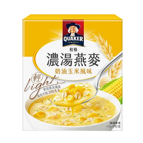 桂格濃湯燕麥盒裝5入系列(鮮蔬蘑菇/奶油玉米/白醬雞肉/番茄牛肉/洋蔥起司)(五入/盒)【愛買】 product thumbnail 4