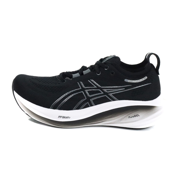 亞瑟士 ASICS GEL-NIMBUS 26 運動鞋 慢跑鞋 黑色 男鞋 超寬楦(4E) 1011B796-001 no706 product thumbnail 2