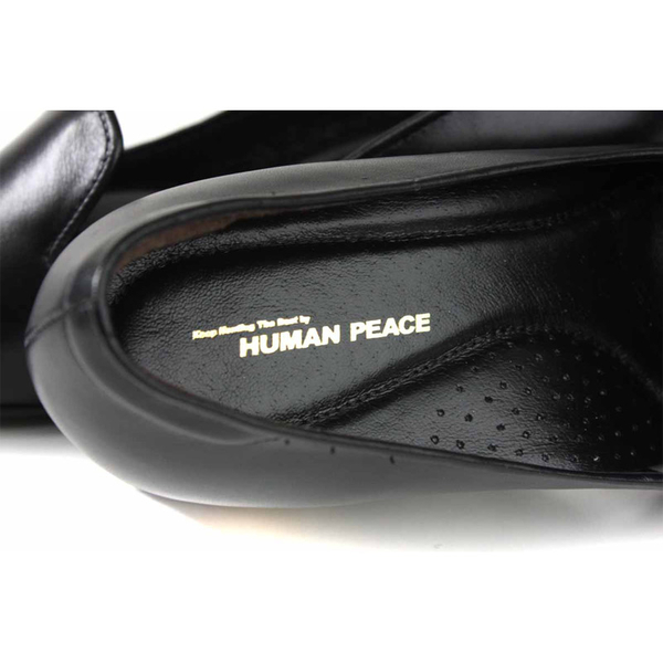 HUMAN PEACE 尖頭跟鞋 粗跟 黑色 女鞋 050694AB no338 product thumbnail 4