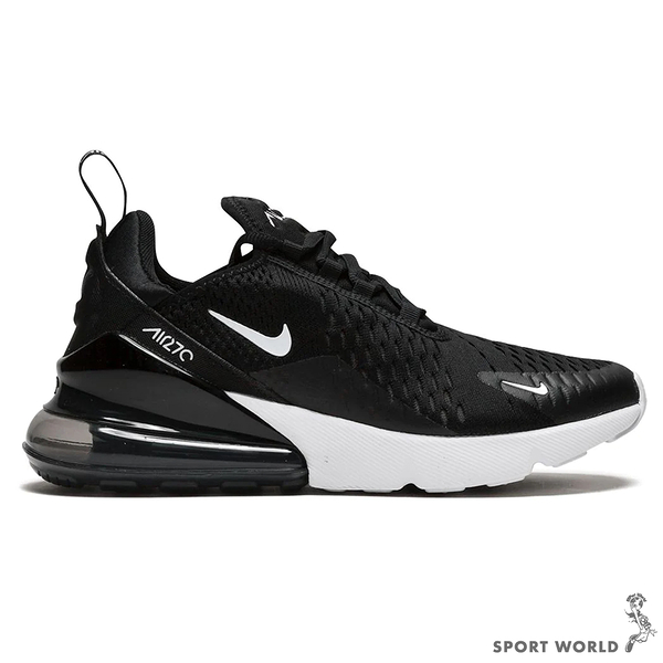 Nike 女鞋 休閒鞋 Air Max 270 氣墊 網布 黑【運動世界】AH6789-001[現貨下殺]