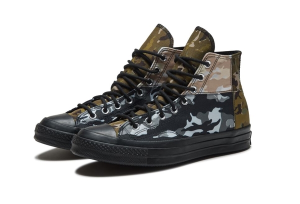 Converse Block Camo Chuck 70 男女款多色迷彩高筒休閒鞋 No c 高筒鞋 Yahoo奇摩購物中心