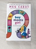 【書寶二手書T4／原文小說_GYS】Boy Meets Girl_Cabot, Meg