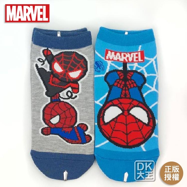 復仇者聯盟 蜘蛛人直板襪 襪子 22~26cm MARVEL【DK大王】