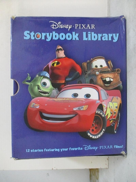 【書寶二手書T1／兒童文學_GDG】Disney*Pixar 12-Volume Library_Disney Enterprises Inc Pixar， Disney Press