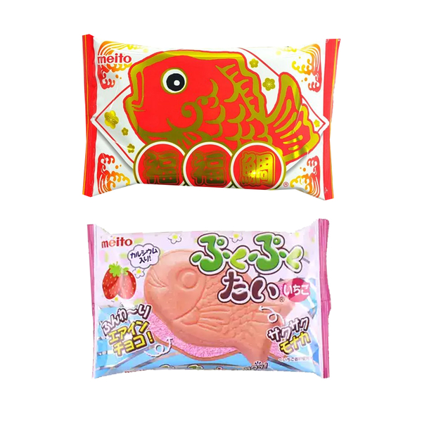 【即期下殺$29】 日本零食 名糖MEITO 鯛魚燒巧克力餅(多口味) product thumbnail 2