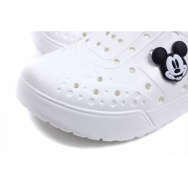 Disney Mickey Mouse 迪士尼 米奇 涼鞋 拖鞋 前包後空 童鞋 白色 D121403C no046 product thumbnail 4
