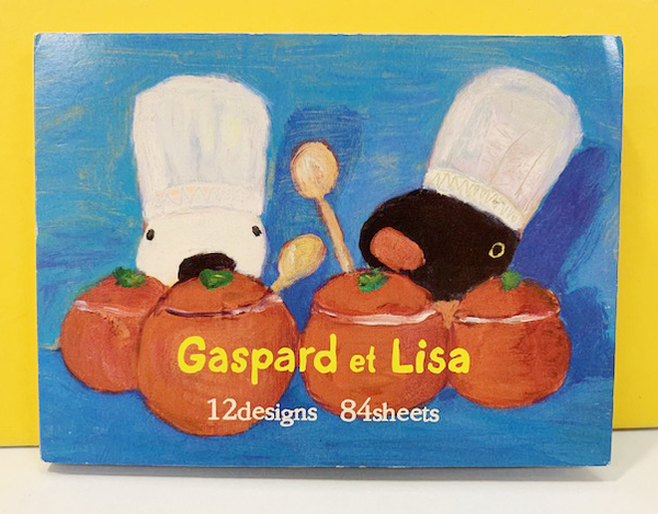 【震撼精品百貨】Gaspard et Lisa_麗莎和卡斯柏~便條紙-藍烘焙#95419