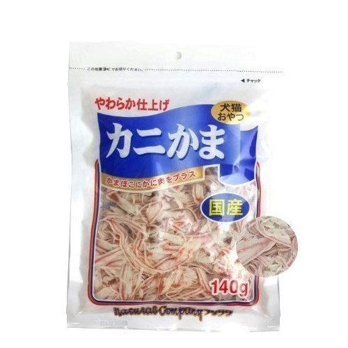 『寵喵樂旗艦店』日本零食《藤澤-蟹肉絲》 犬貓零食140g product thumbnail 2