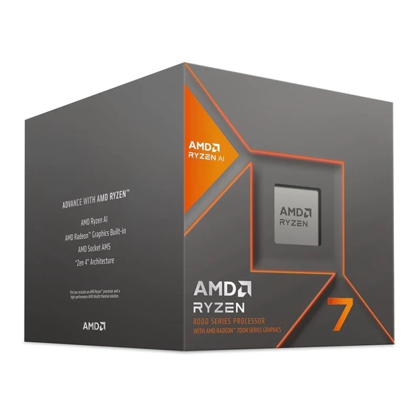 AMD Ryzen 7 8700G R7-8700G 8核16緒 盒裝中央處理器 100-100001236BOX product thumbnail 2