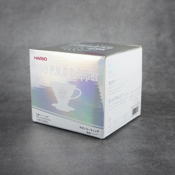 HARIO V60 鈦白珠光 濾杯 新品 鍍鈦 濾杯 VDC-01-WO-TW product thumbnail 4