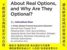 二手書博民逛書店What罕見Is So Real About Real Options, and Why Are They Opt