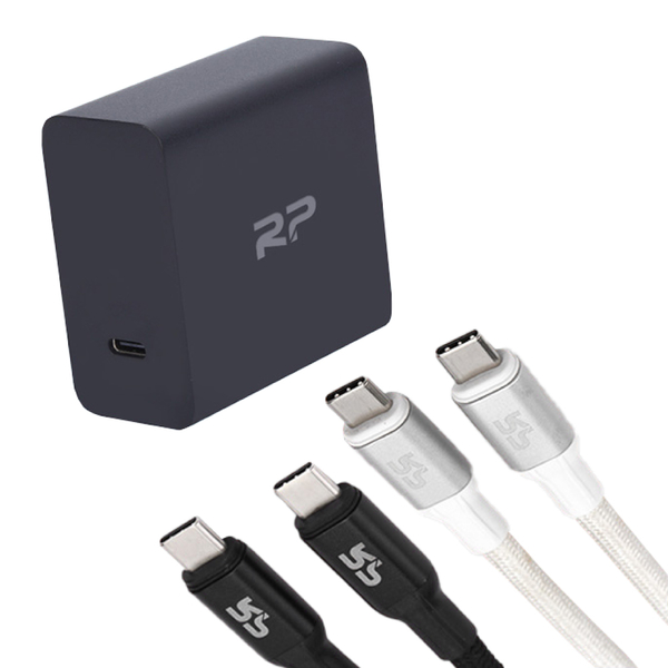 【台達電子】RP台達 PD65W 高傳輸充電器+Lightning TO USB C傳輸線1.5M 兩色可選 product thumbnail 2