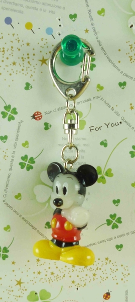 【震撼精品百貨】Micky Mouse_米奇/米妮 ~鑰匙圈-米奇站