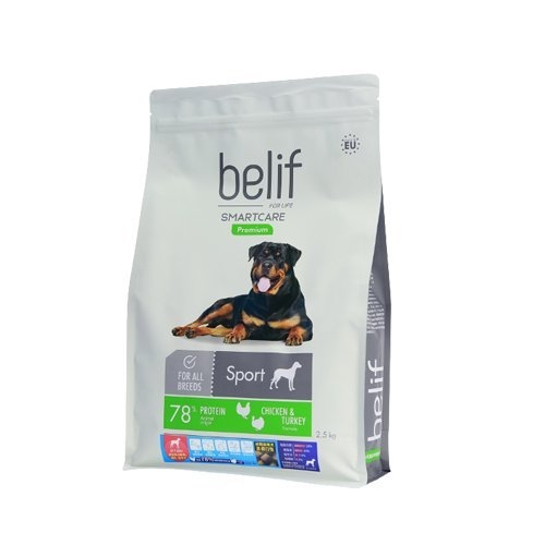 『寵喵樂旗艦店』Belif比利夫 成犬飼料2.5kg．高達78%鮮肉蛋白質含量．狗糧 product thumbnail 2