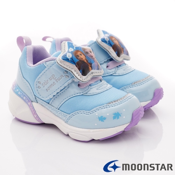 日本Moonstar機能童鞋 冰雪聯名電燈鞋款 12509藍(中小童段) product thumbnail 3
