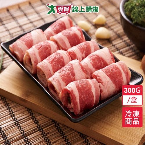 美國冷凍牛五花肉片300G/盒【愛買冷凍】