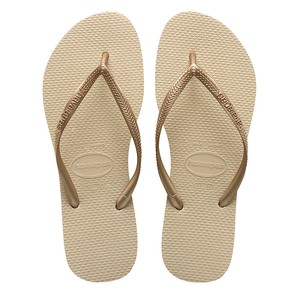 HAVAIANAS 哈瓦仕 人字拖 基本款 亮沙灰 拖鞋 女 40000302719W