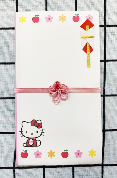 【震撼精品百貨】Hello Kitty 凱蒂貓~HELLO KITTY日本SANRIO三麗鷗KITTY禮金袋/紅包袋-蘋果*55413 product thumbnail 2