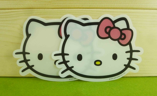 【震撼精品百貨】Hello Kitty 凱蒂貓~杯墊-臉造型-粉色蝴蝶結【共1款】