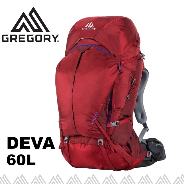 69折【GREGORY 美國 DEVA 60 S 登山背包《寶石紅》60L】65033/雙肩背包/後背包/旅行/健行/度假 product thumbnail 3