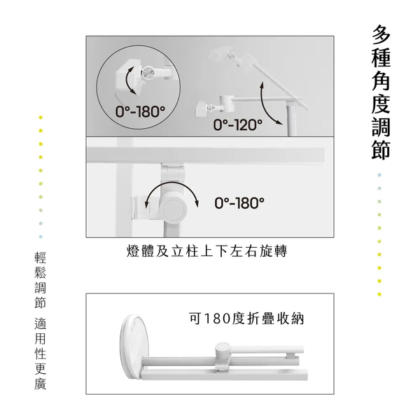 KINYO 護眼檯燈40cm PLED-7183 product thumbnail 7