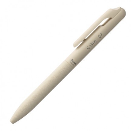 Pentel飛龍 BXA107 0.7 Calme輕油筆-米白桿