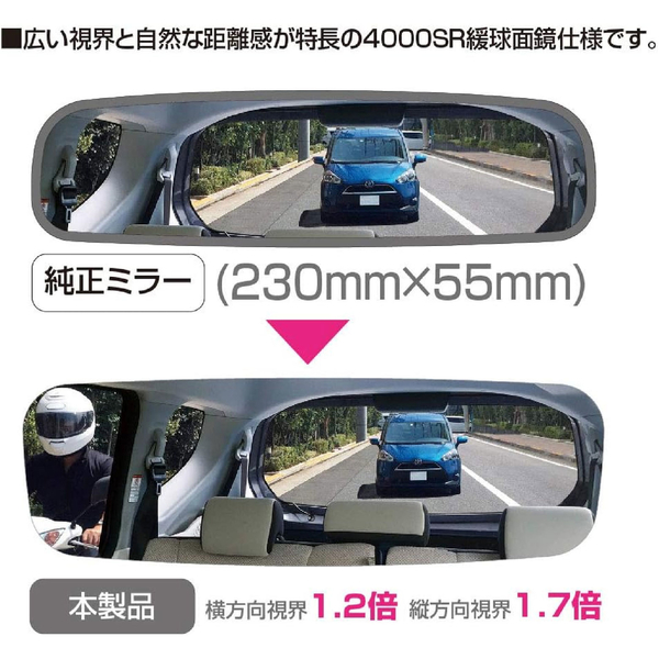 SEIWA 超世代無框高反射曲鏡 R102 product thumbnail 4