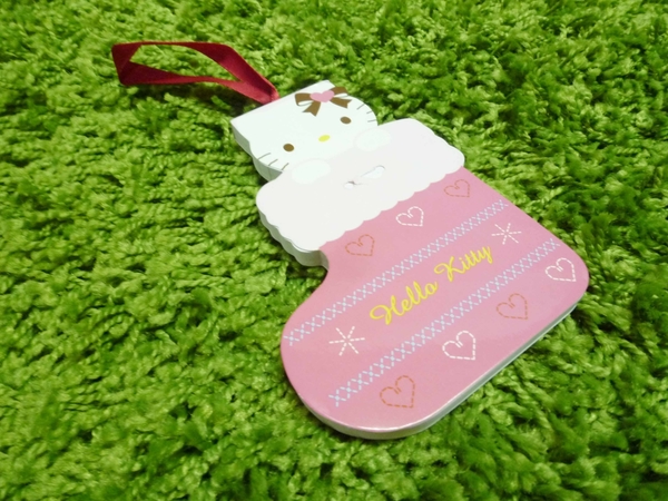 【震撼精品百貨】Hello Kitty 凱蒂貓~造型便條紙-靴子造型【共1款】 product thumbnail 5