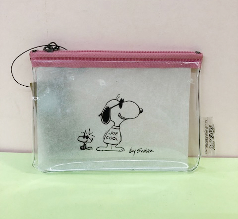 【震撼精品百貨】史奴比Peanuts Snoopy ~SNOOPY拉鍊零錢包-透明粉#50944 product thumbnail 2