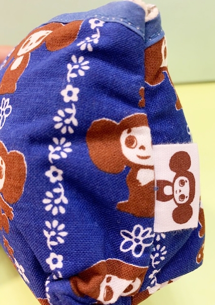 【震撼精品百貨】チェブラーシカ_大耳猴~日本大耳猴化妝包/收納包-藍#39525 product thumbnail 4