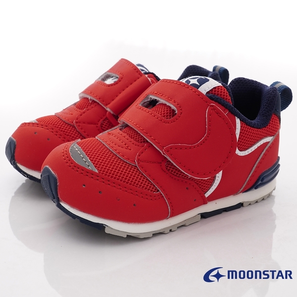 [時時樂再折120元]日本月星Moonstar機能童鞋HI系列學步鞋1213紅/1214粉/1218藍(寶寶段) product thumbnail 2