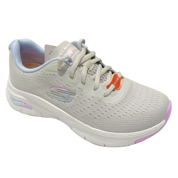 SKECHERS ARCH FIT 女款 灰白粉色 慢跑鞋 149722WGYMT【KAORACER】 product thumbnail 3