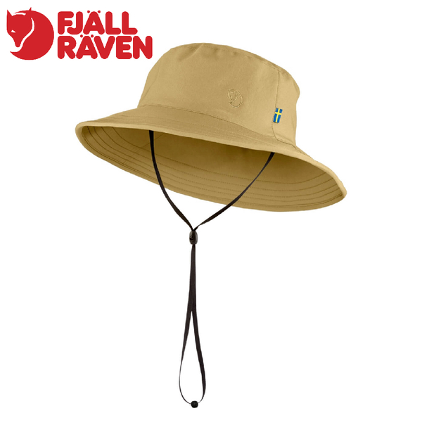 【Fjallraven 小狐狸 Abisko Summer 遮陽帽《沙丘褐》】F77406/防曬帽/休閒帽/登山帽