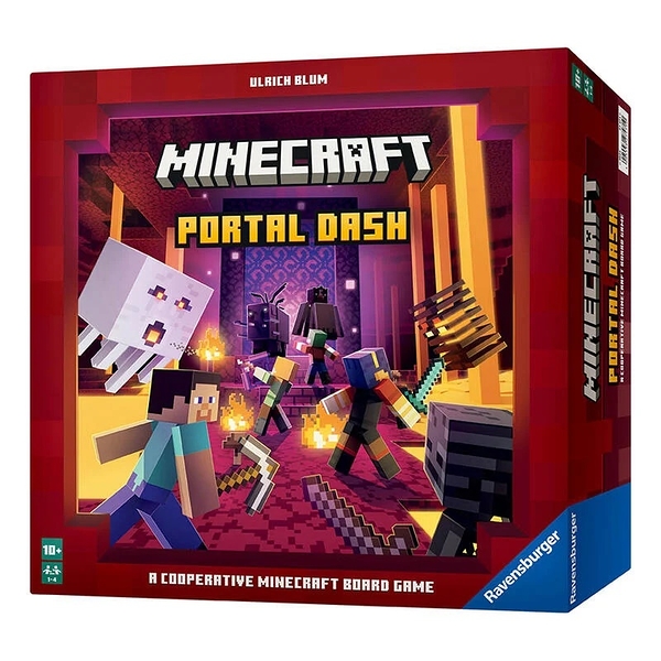 『高雄龐奇桌遊』 當個創世神 衝出地獄門 minecraft portal dash 繁體中文版 正版桌上遊戲專賣店