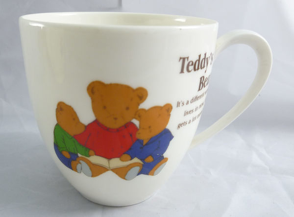 【震撼精品百貨】Teddy Bear 泰迪熊~馬克杯『閱讀』