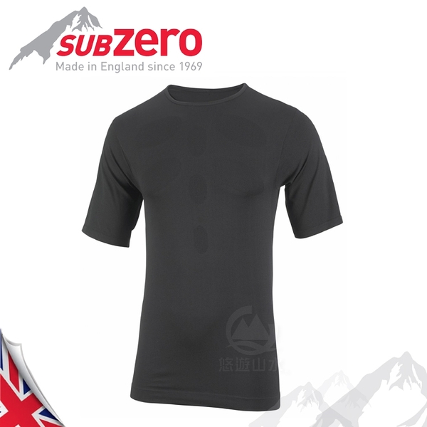【Sub Zero 英國 ALL ACTIVE 短袖排汗衣《黑》】ALL ACTIVE/內層衣/運動衣/防曬