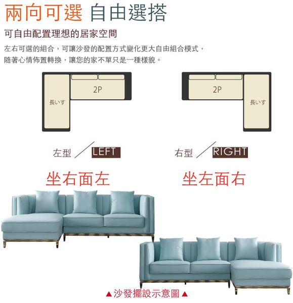 【綠家居】路德 現代透氣皮革L型沙發椅組合(左＆右二向可選)